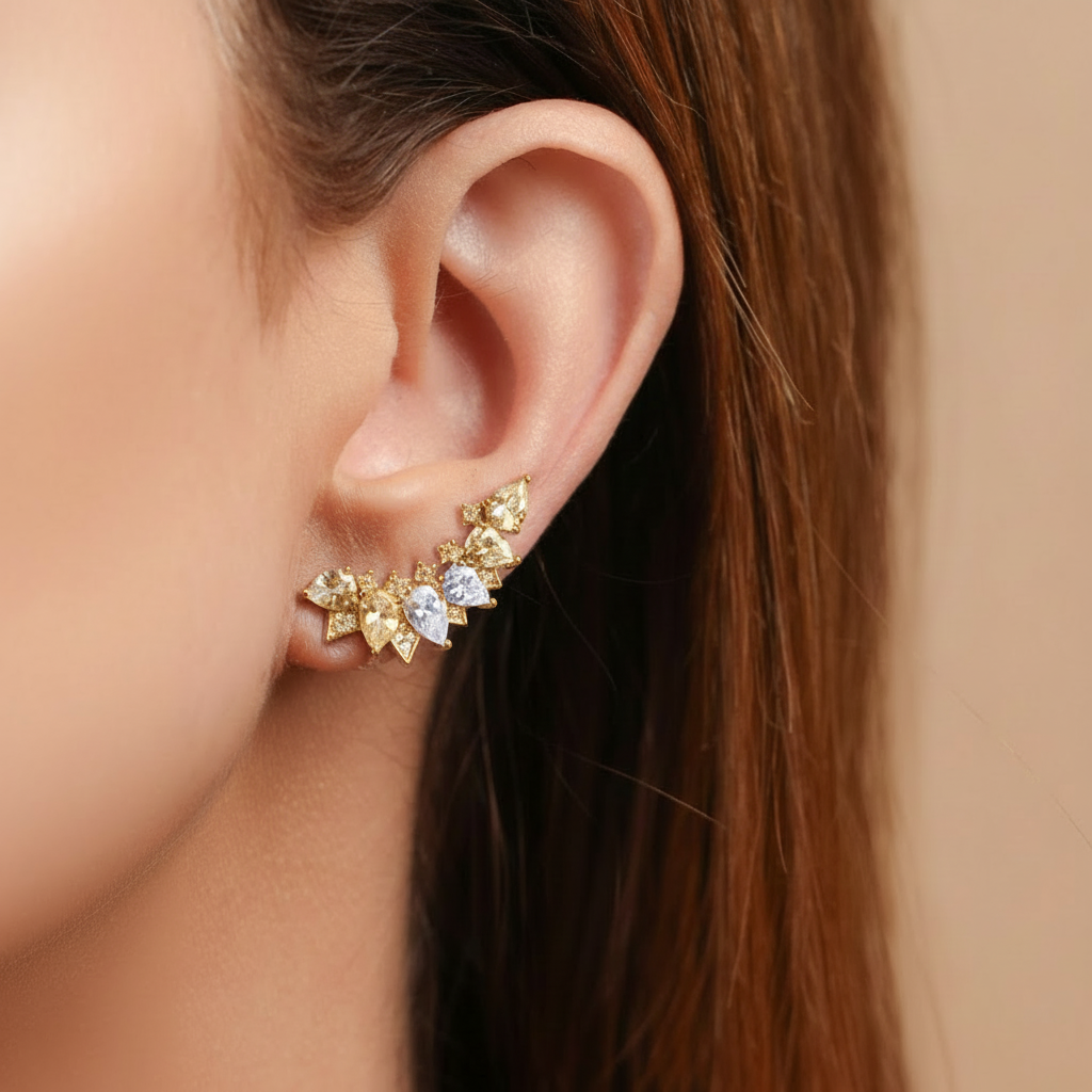 Brinco Ear Cuff Minimalista