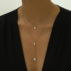 Colar Longo Bohemian Dourado