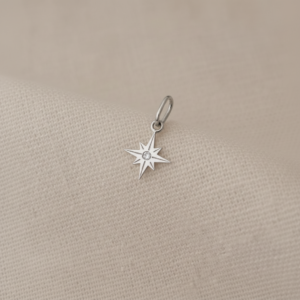 Pingente Estrela Zircônia