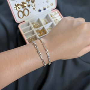 Pulseira Elo Cartier - Prata