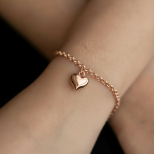 Pulseira Pingente Coração